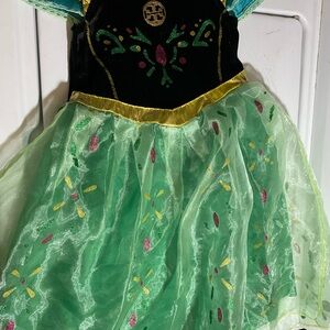 Anna Green and Black Princess Costume